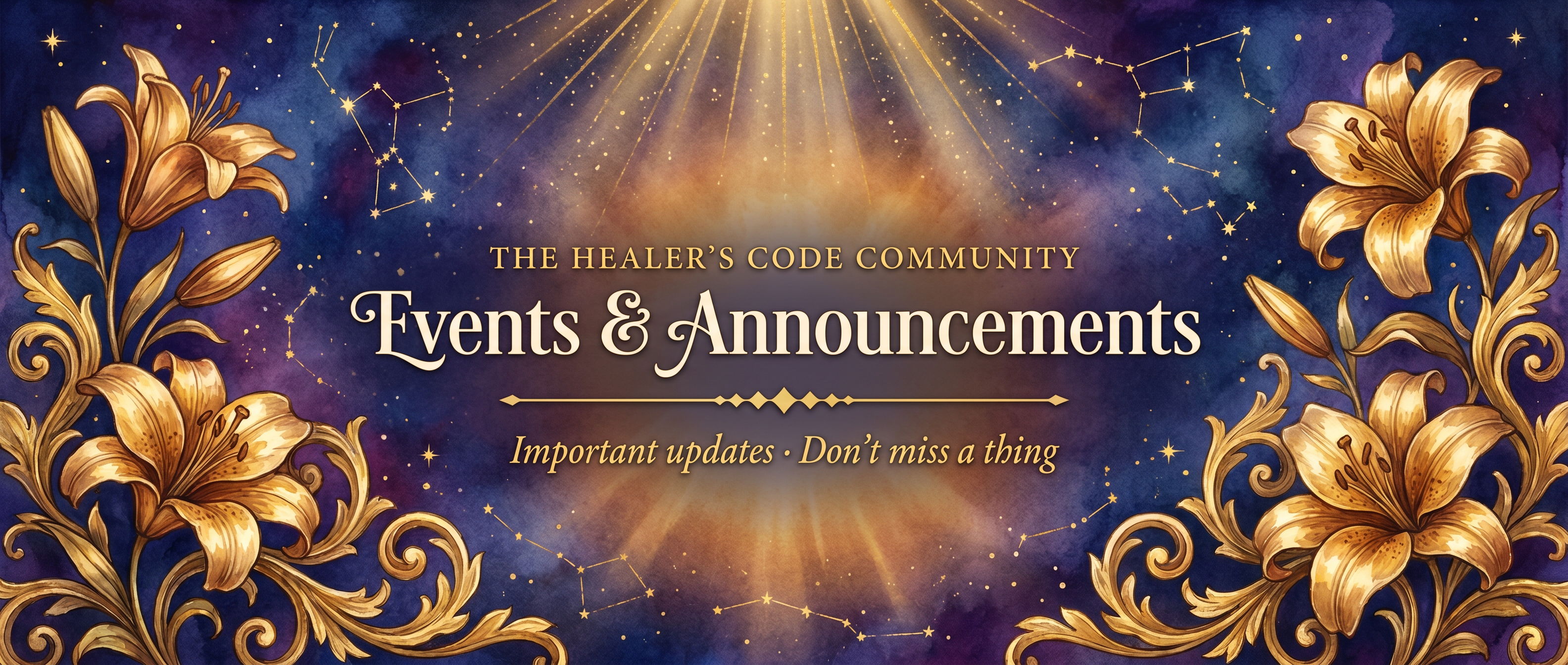 Events & Announcements